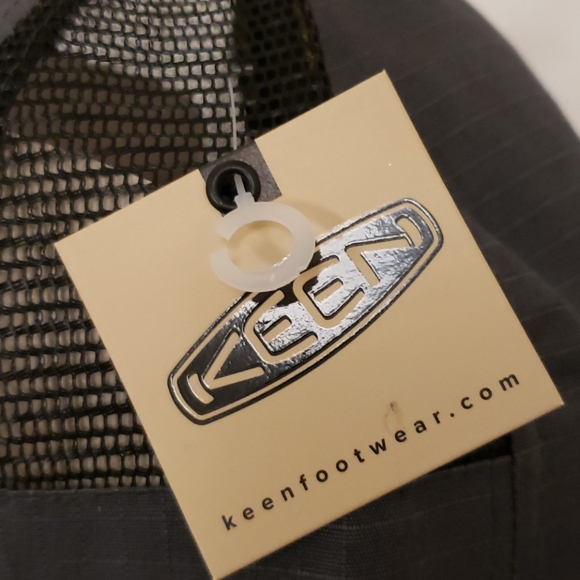 Keen Better Takes Action Trucker Hat Grey Yellow White Unisex OS NWT - Picture 9 of 12